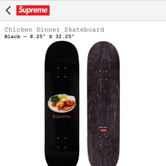 supreme chicken dinner deck